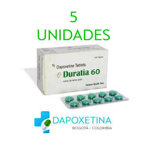 Dapoxetina 5 Unidades